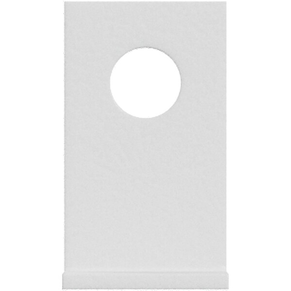 Ekena Millwork Barnfold Anti-Jump Block, Rocket White GB6007MJRW - main